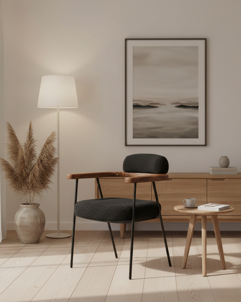 Bhima Arm Back Upholsted Dining Chair