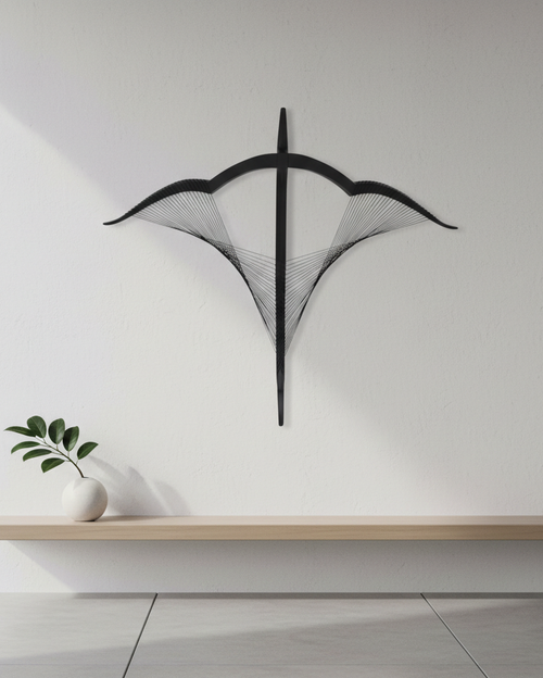 Arjuna Focus Bowhead Wall Installation