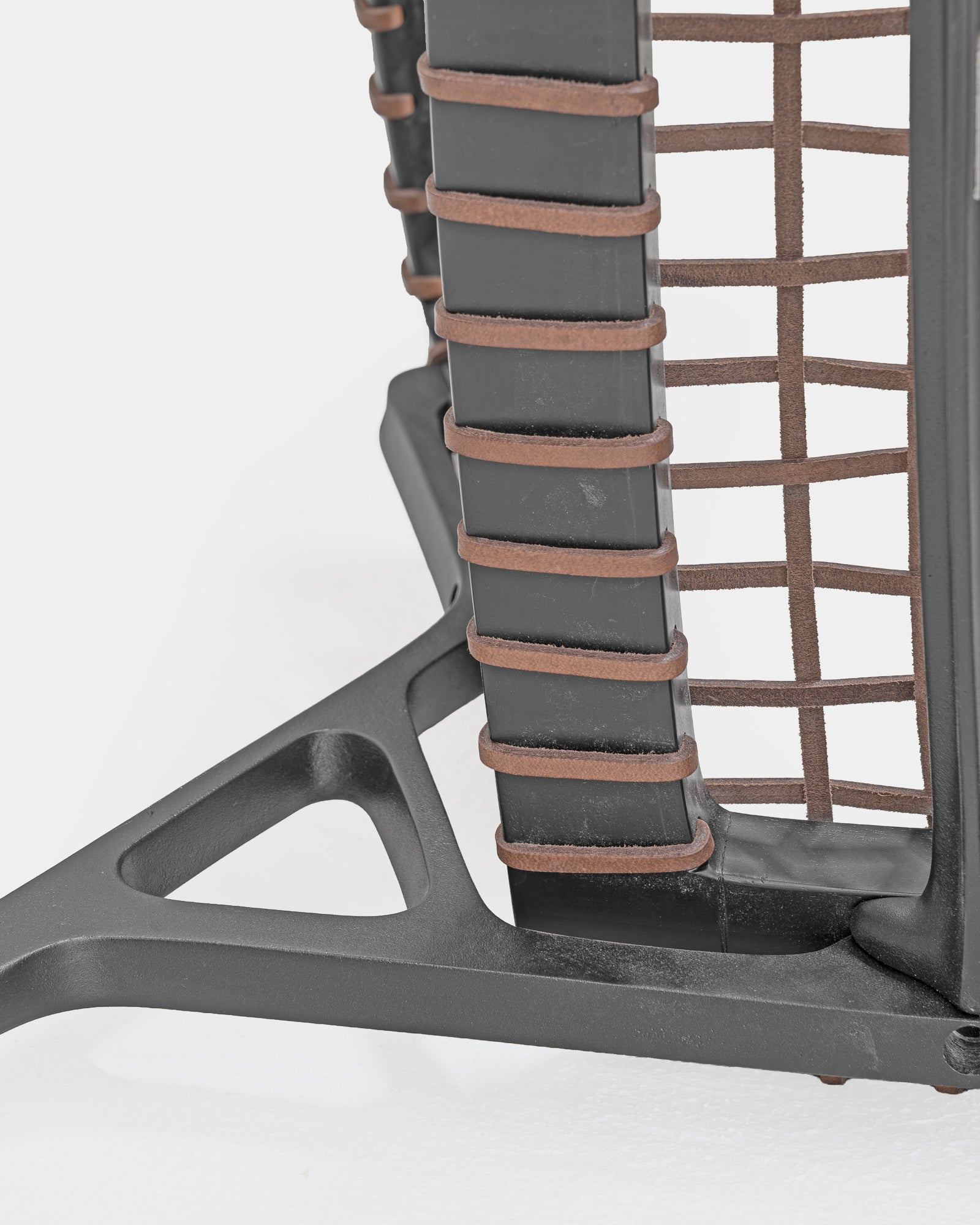 Asan Chair Leather Weave