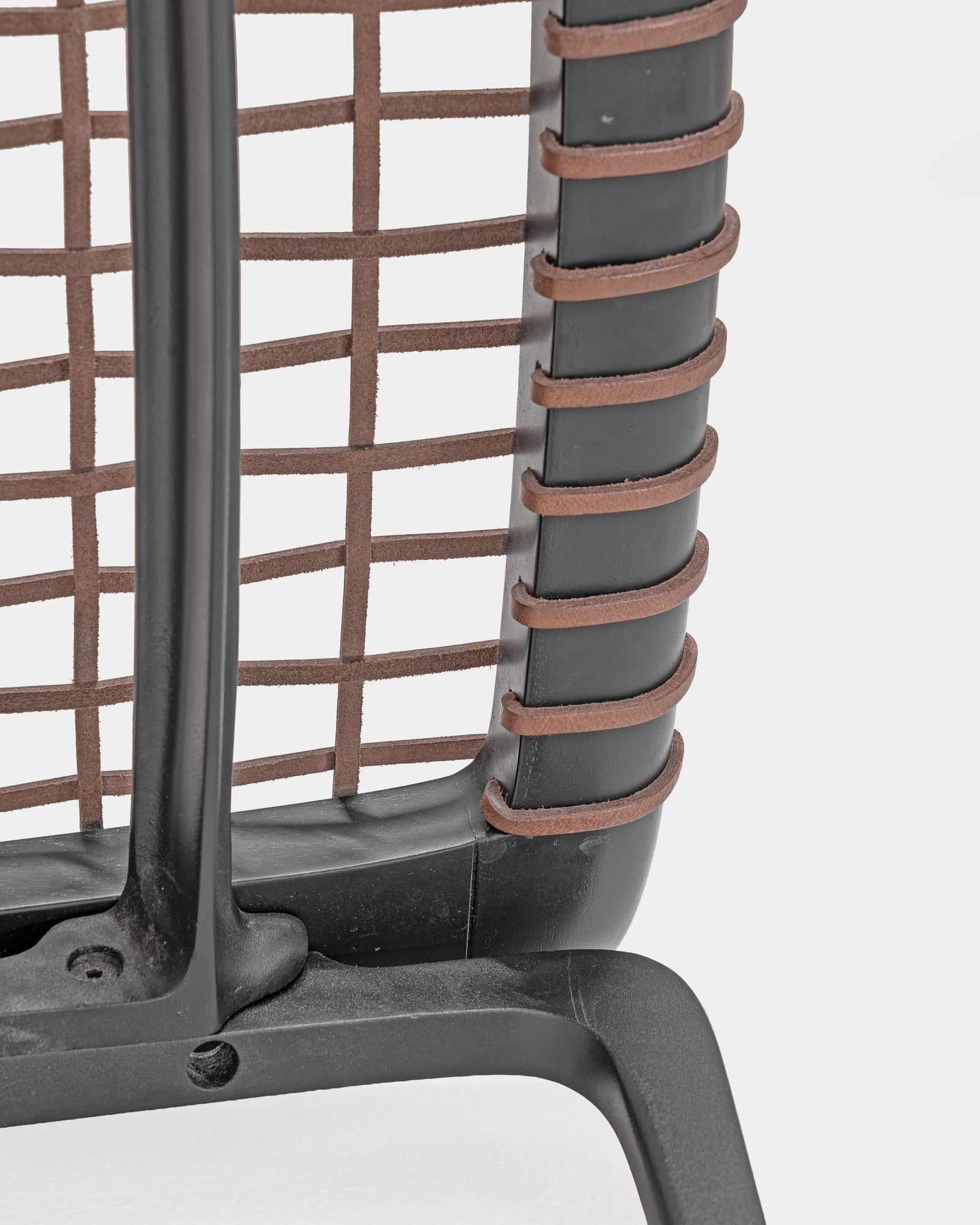 Asan Chair Leather Weave