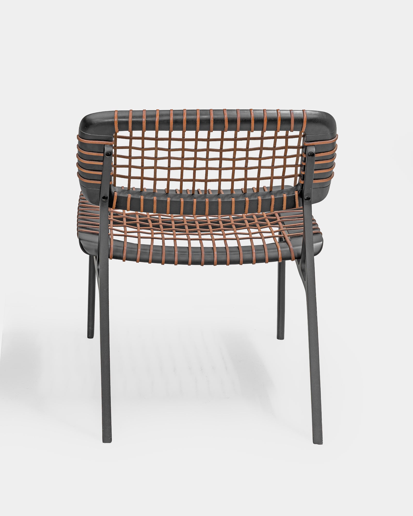 Asan Chair Leather Weave