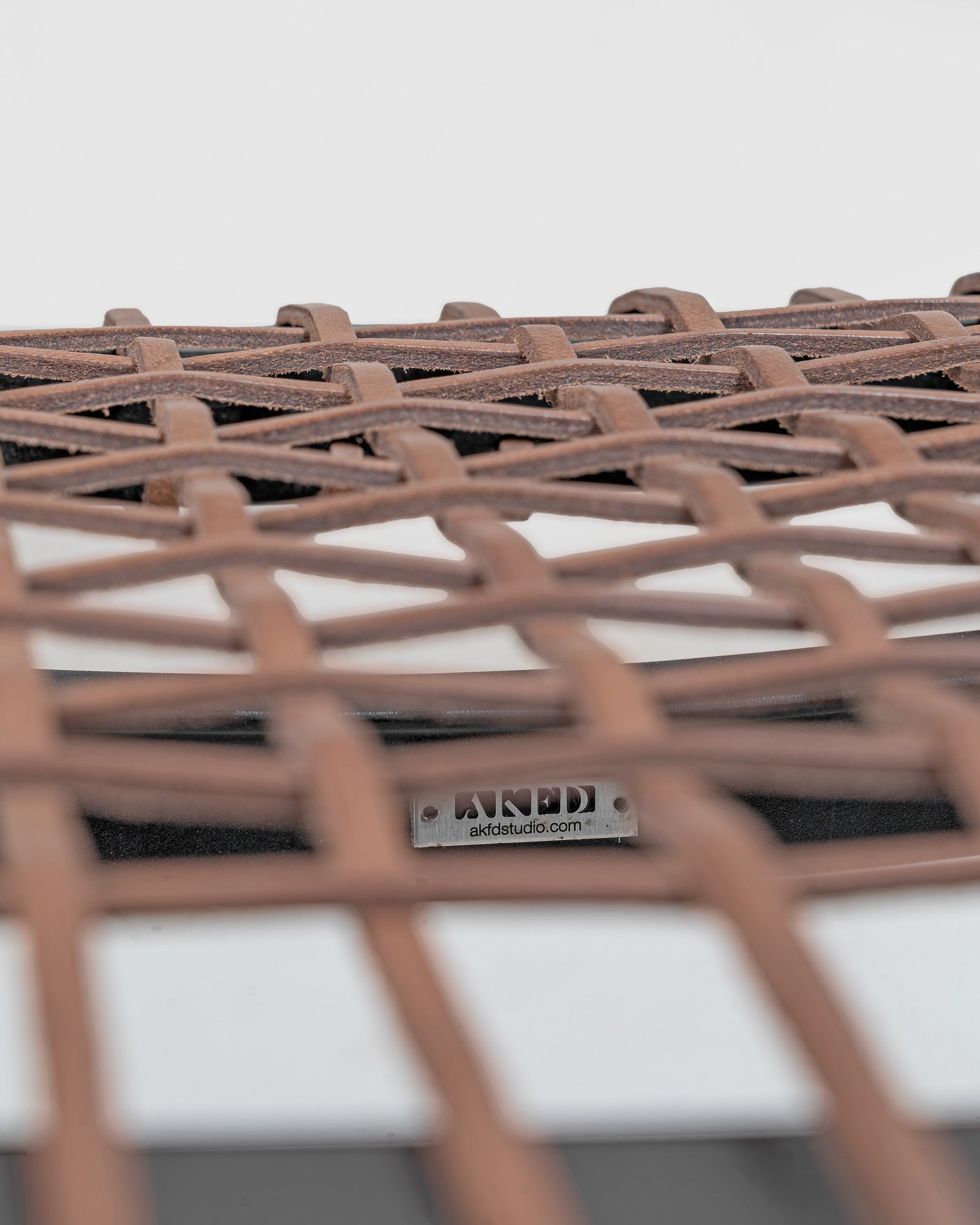Asan Chair Leather Weave