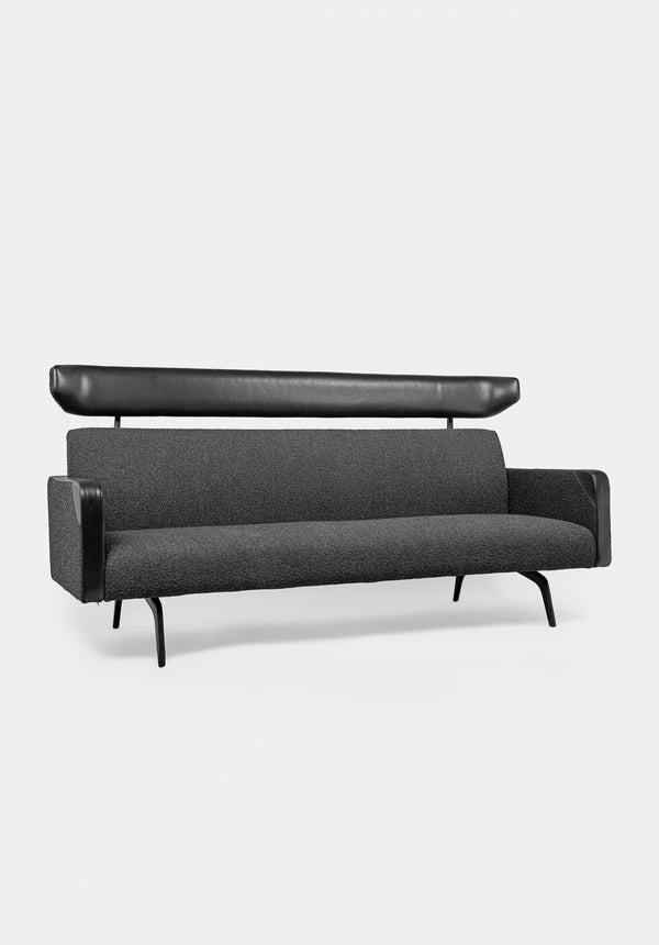 Asan Sofa High Back with Leather