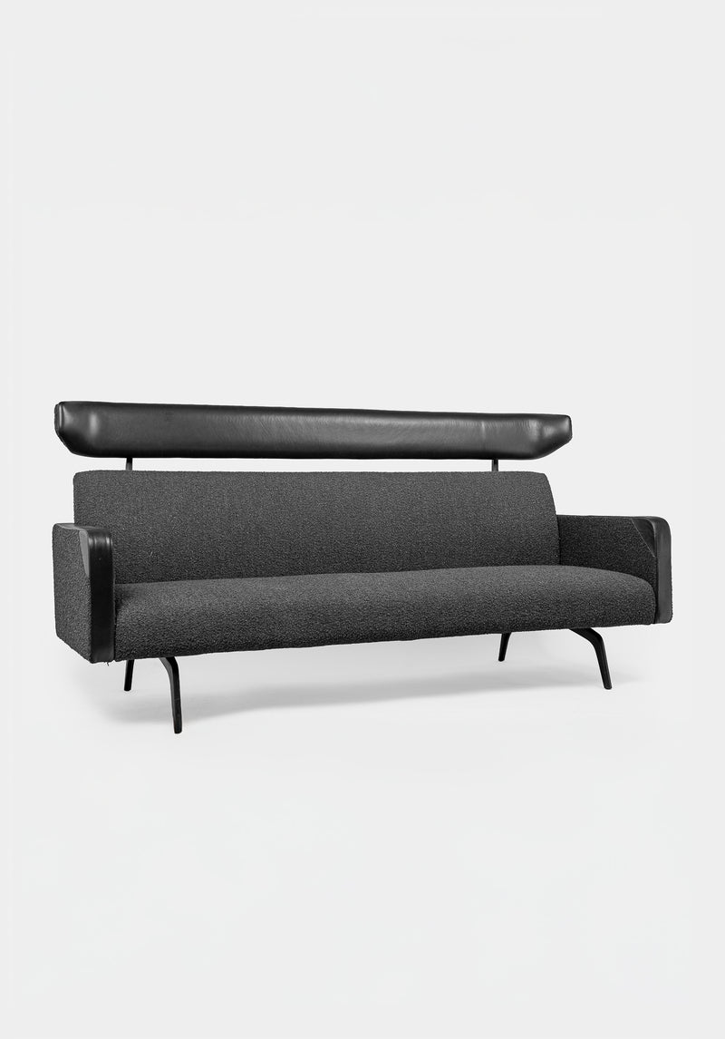Asan Sofa High Back with Leather