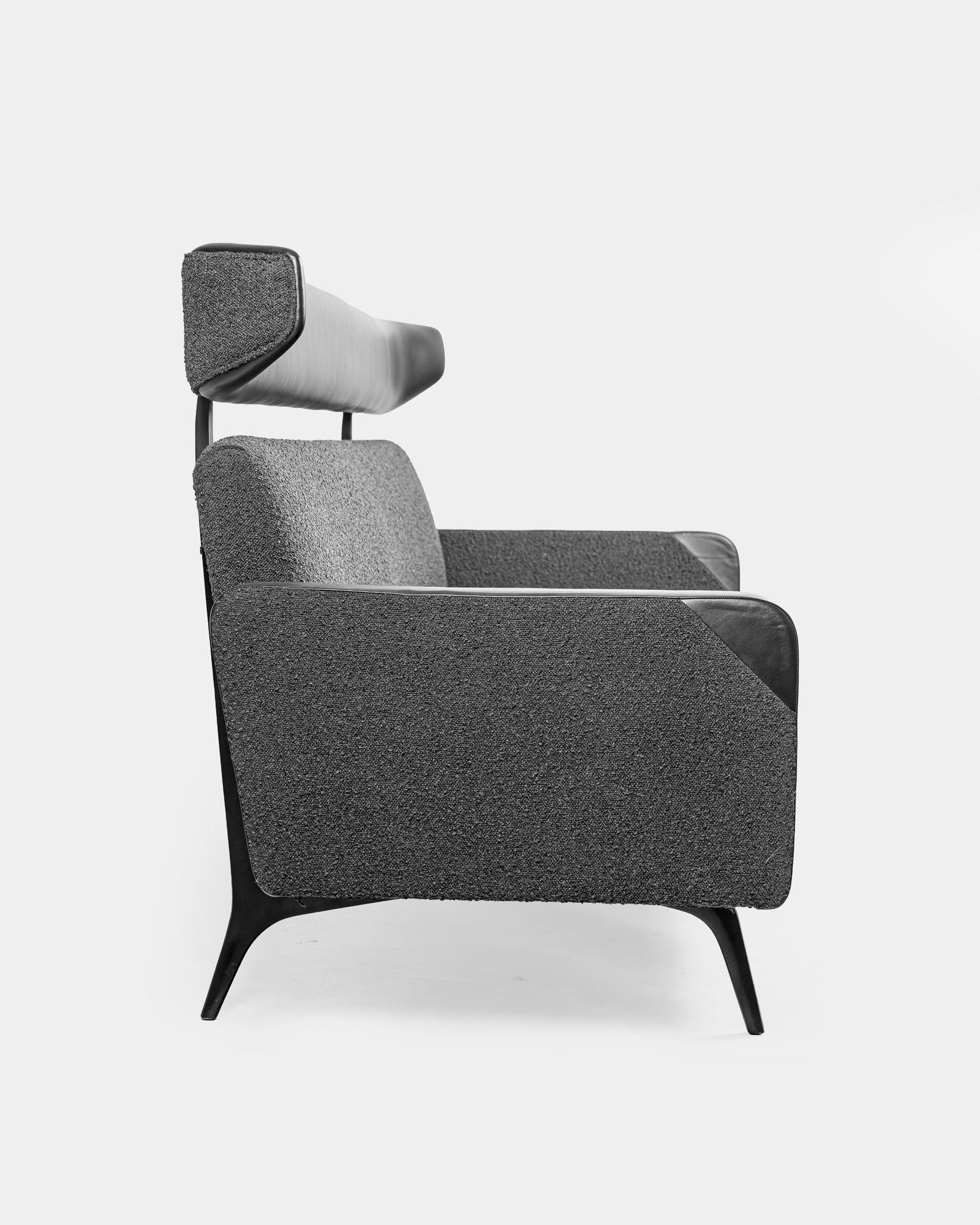 Asan Sofa High Back with Leather