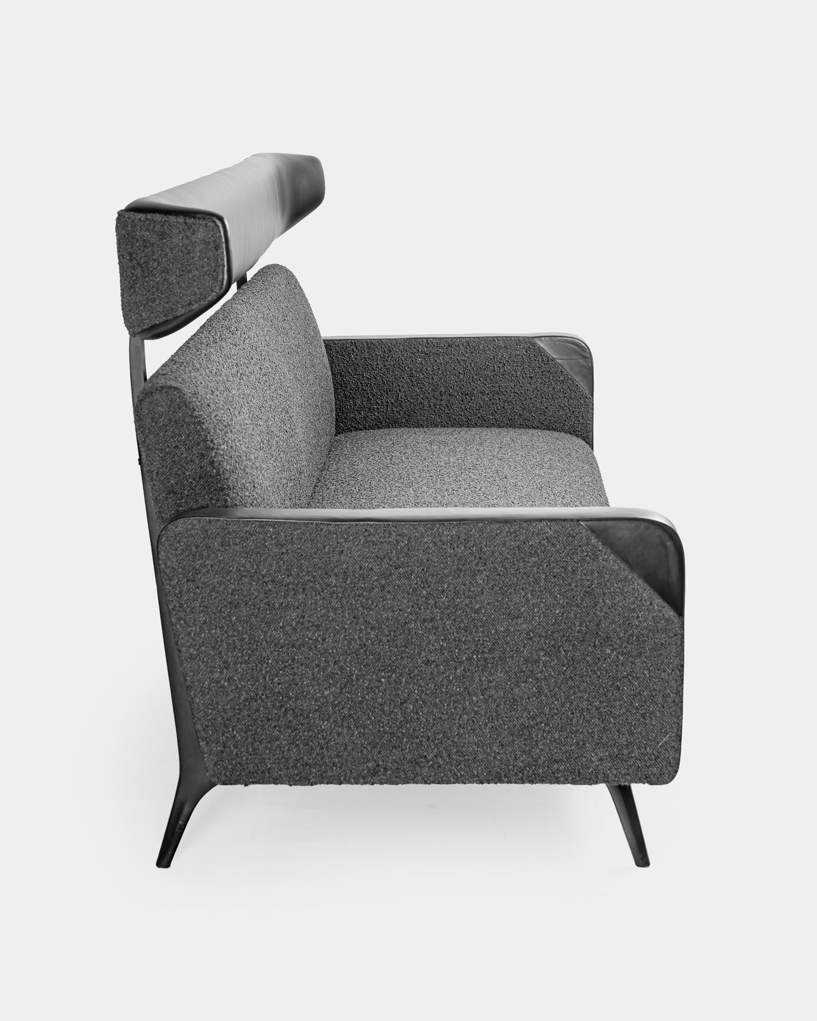 Asan Sofa High Back with Leather