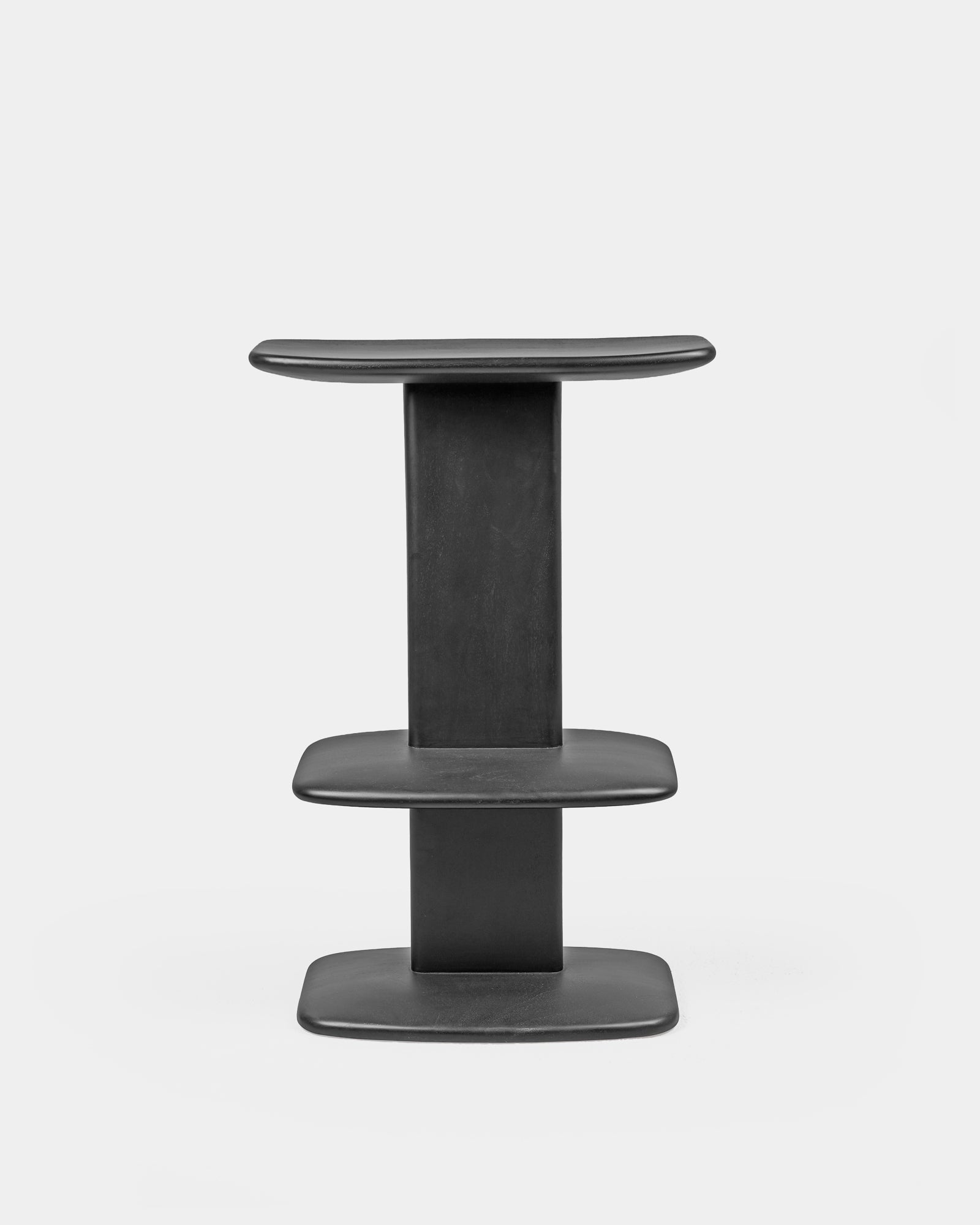 Ashanti Side Table High and Bar Stool