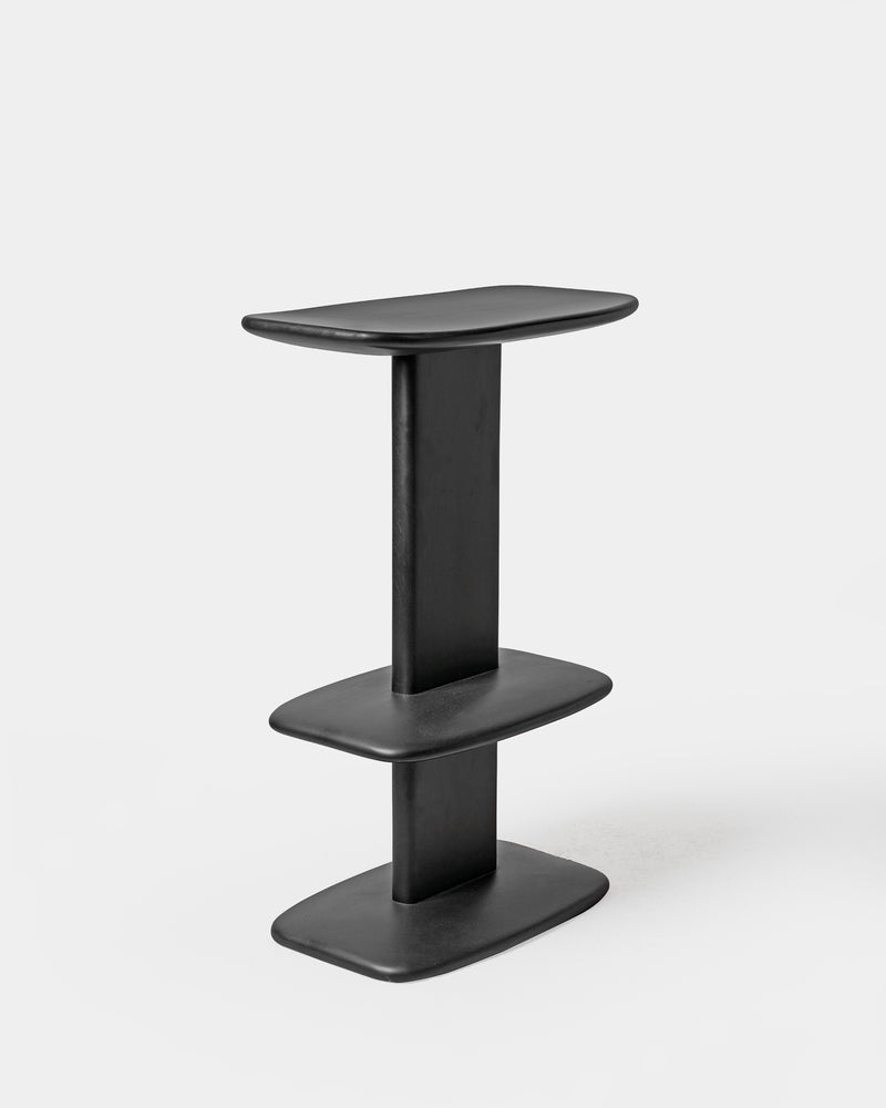 Ashanti Side Table High and Bar Stool