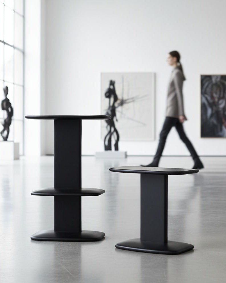 Ashanti Side Table Low and Stool