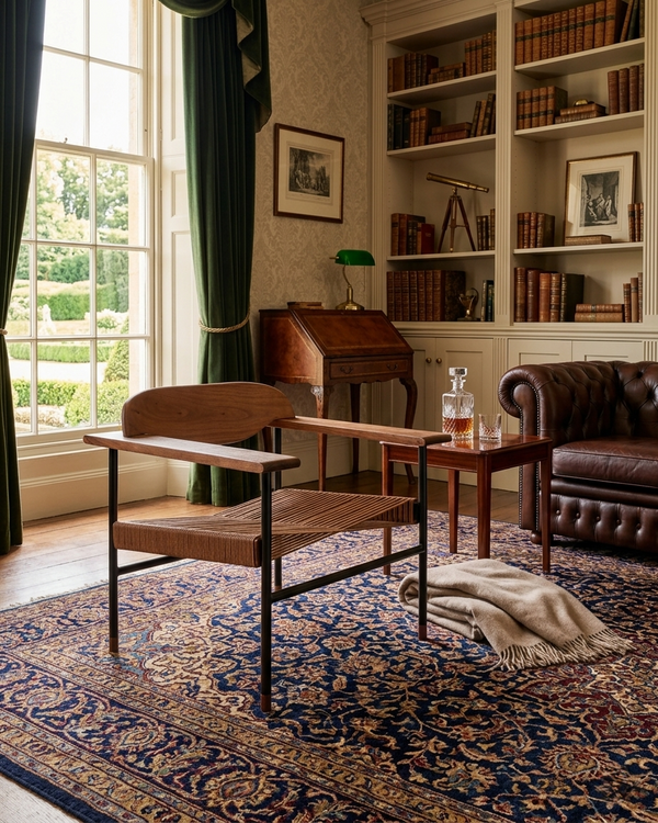 Cross Weave Lounge Chair