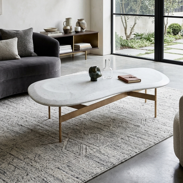 Drift Table In Marble