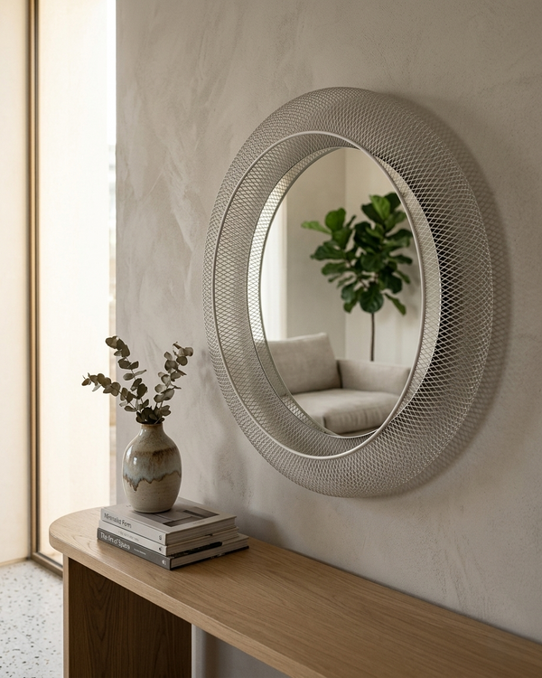 Moire Wall Mirror