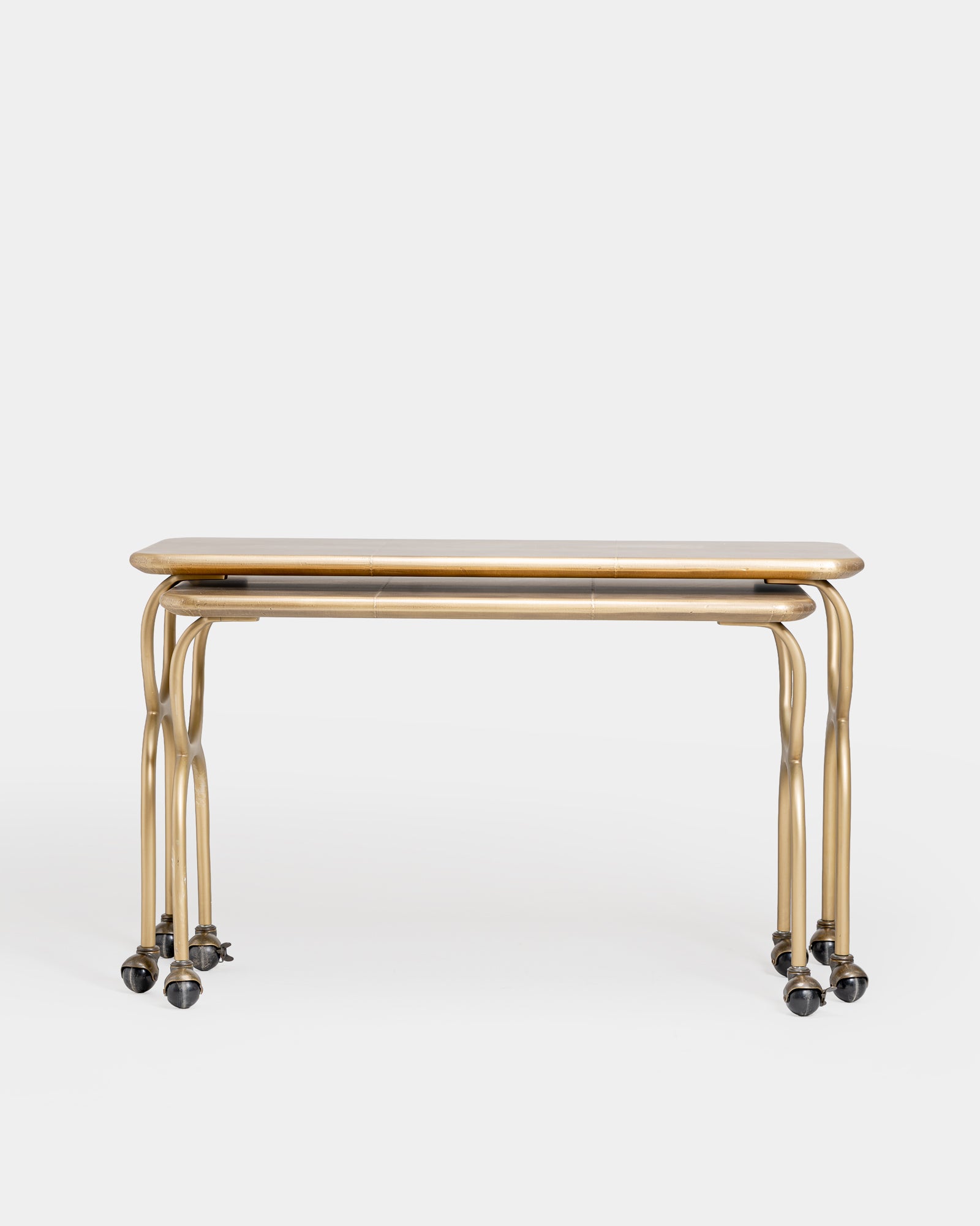 Hourglass Nesting Tables Set of 2