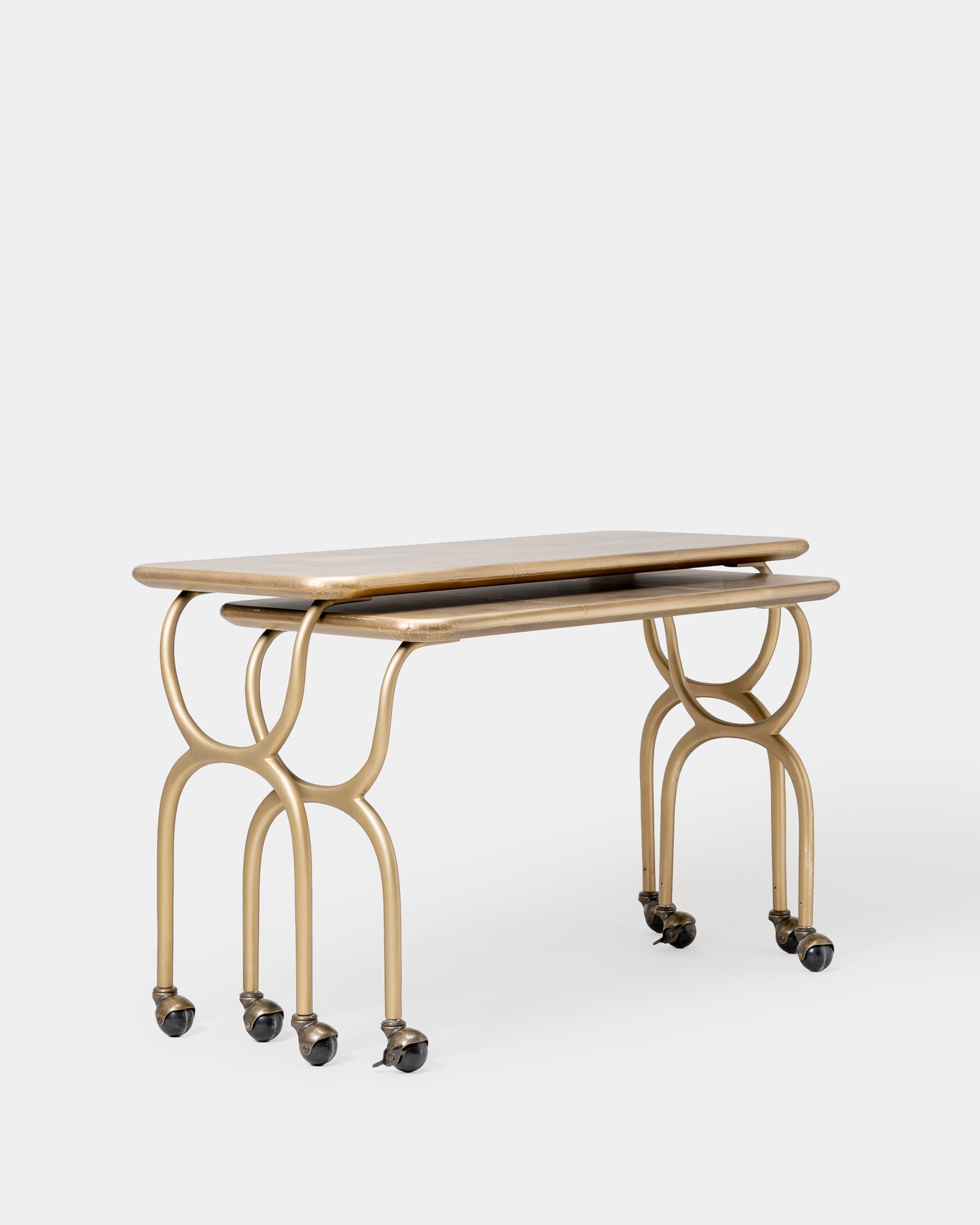 Hourglass Nesting Tables Set of 2
