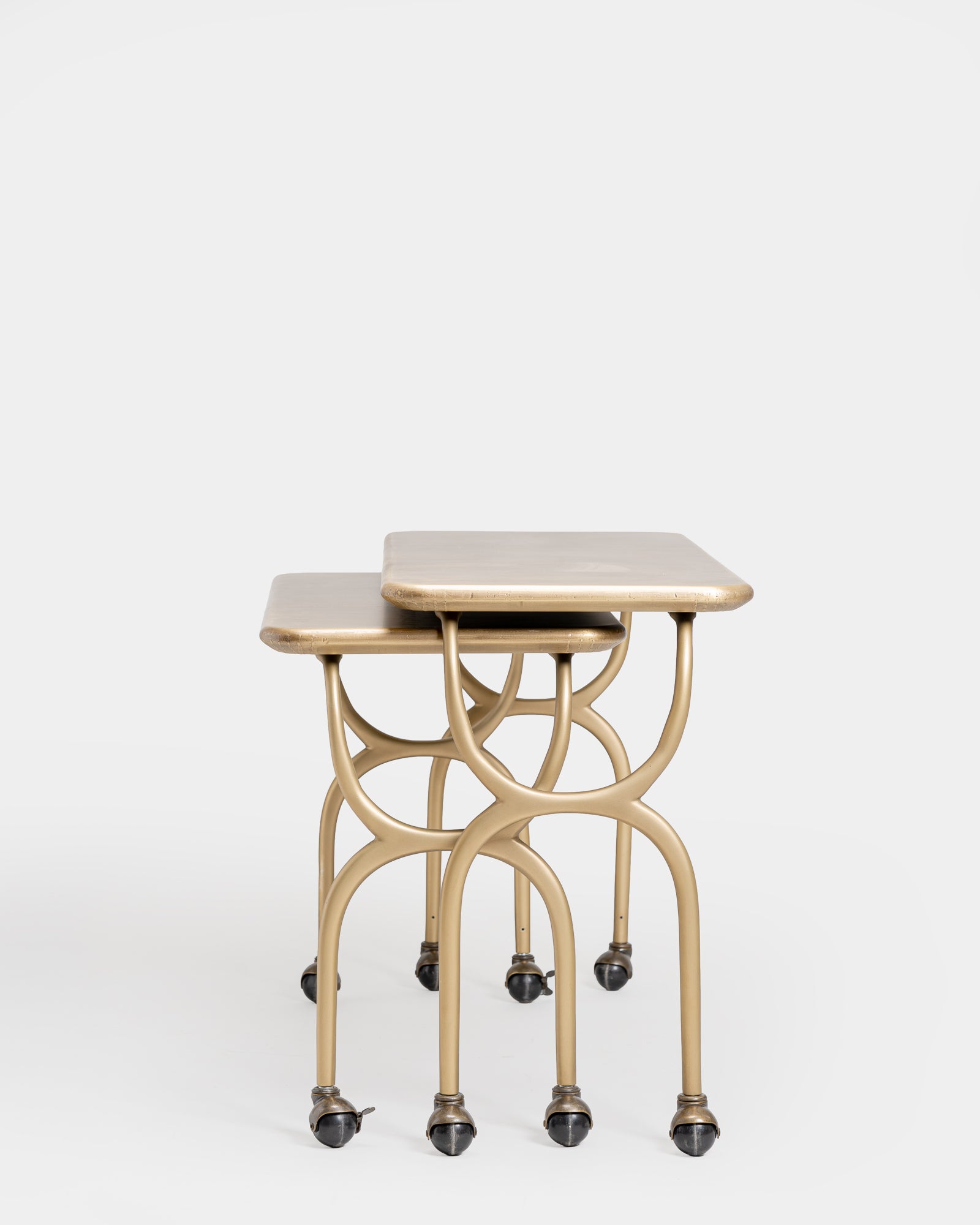Hourglass Nesting Tables Set of 2