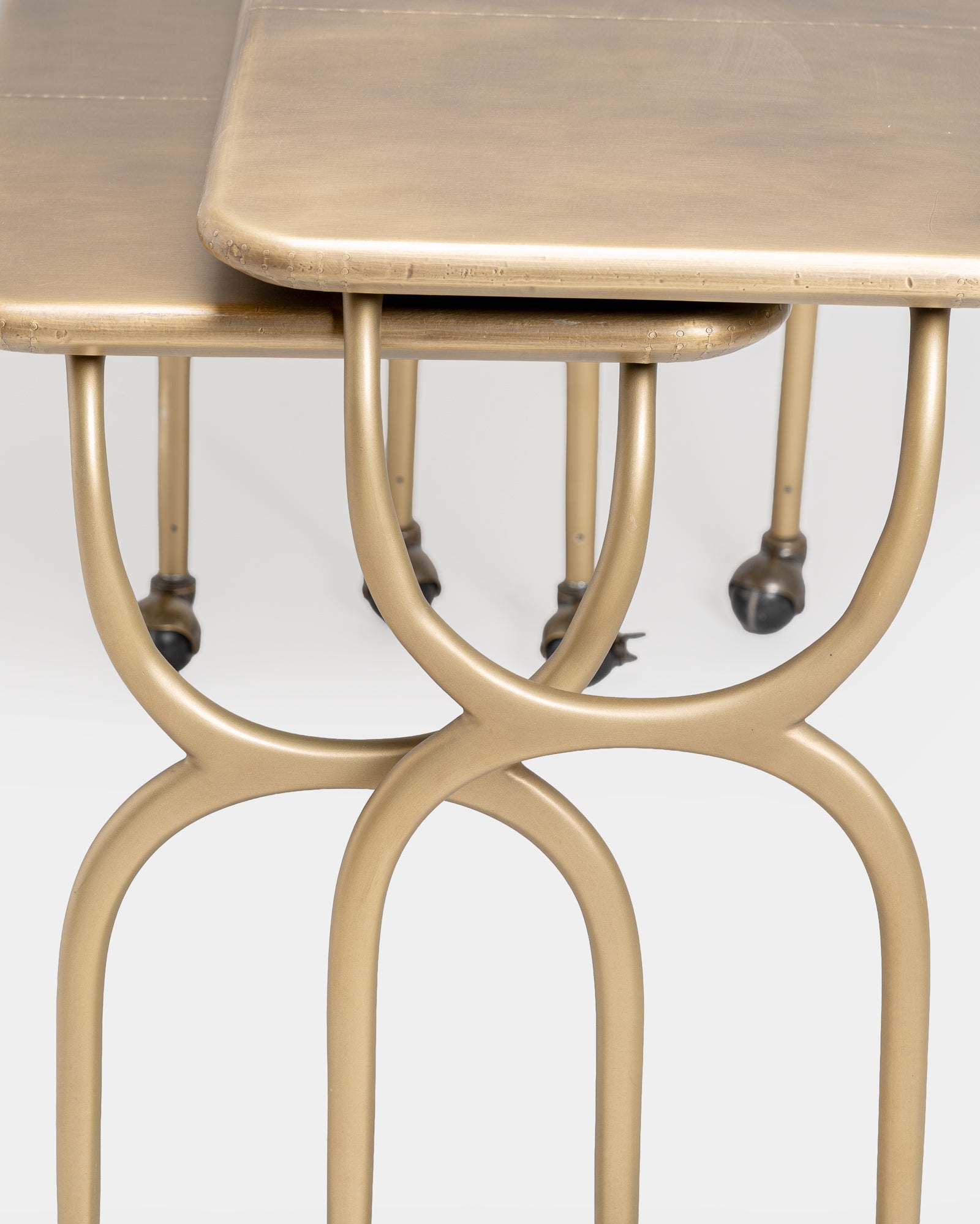 Hourglass Nesting Tables Set of 2