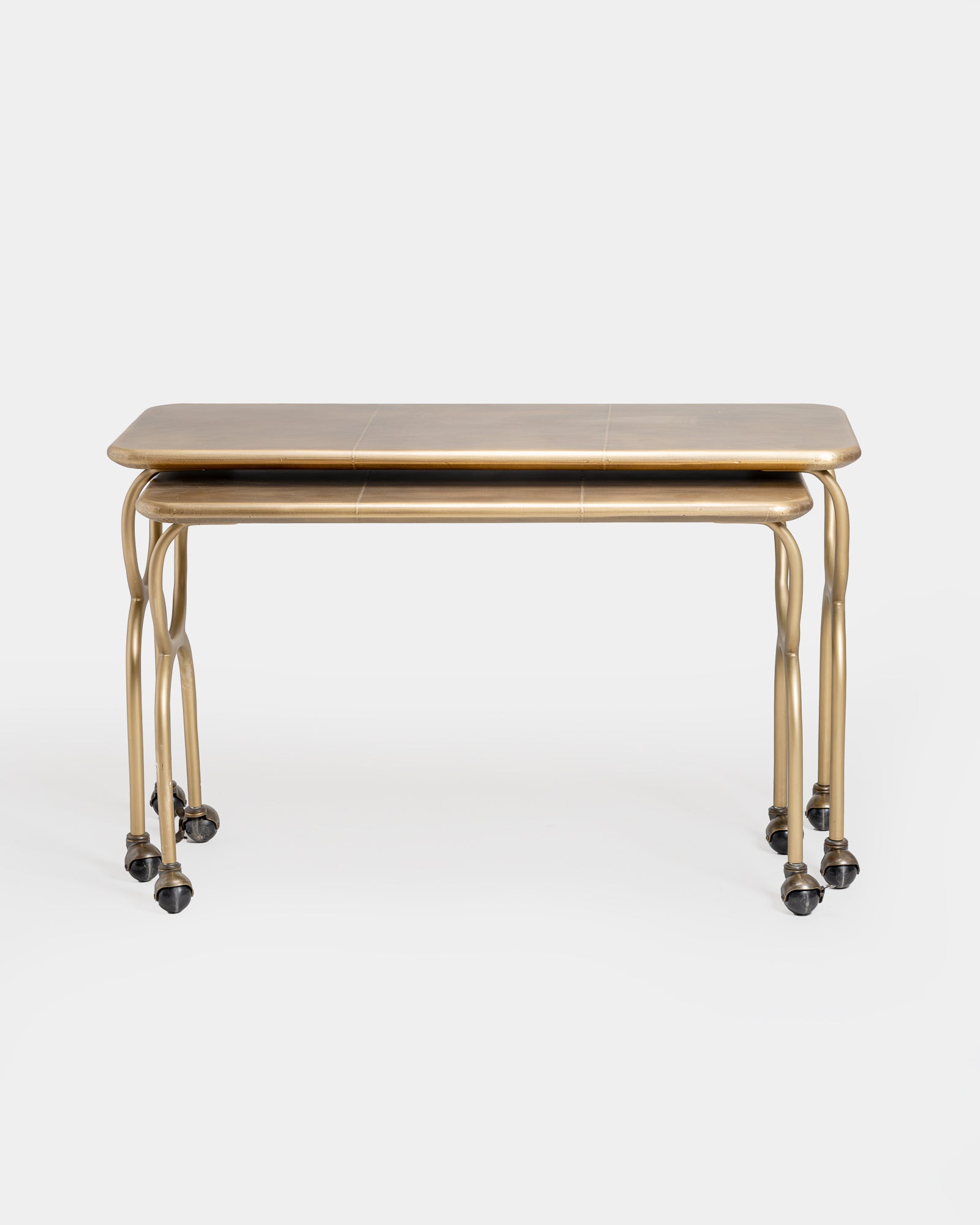 Hourglass Nesting Tables Set of 2
