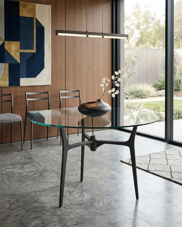 Makoda Dining Table Round 3 Legs