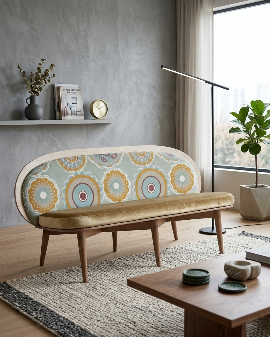 Shelf Double-Seater Sofa